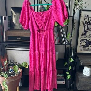 Pink Maxi Dress